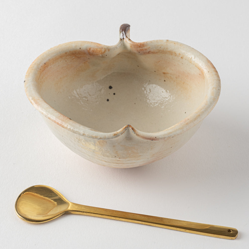 古谷製陶所 鉄散 りんご鉢 豆 信楽焼 古谷製陶所 信楽焼