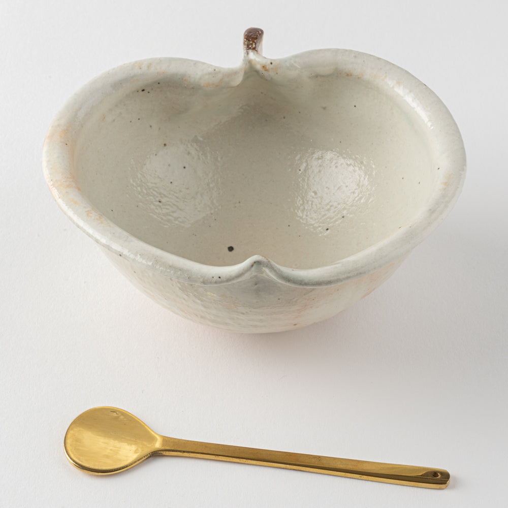 古谷製陶所 鉄散 りんご鉢 小 信楽焼 古谷製陶所 信楽焼