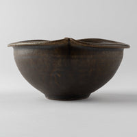 古谷製陶所 サビ釉 りんご鉢 小 信楽焼 古谷製陶所 信楽焼