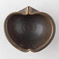 古谷製陶所 サビ釉 りんご鉢 小 信楽焼 古谷製陶所 信楽焼