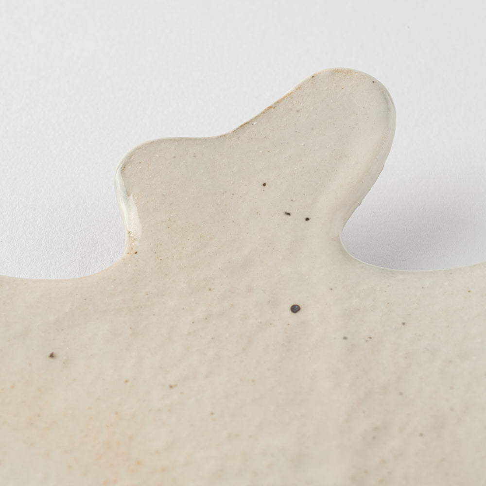 古谷製陶所 鉄散 りんご皿 大 信楽焼 古谷製陶所 信楽焼