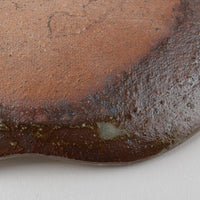 古谷製陶所 鉄散 りんご皿 大 信楽焼 古谷製陶所 信楽焼