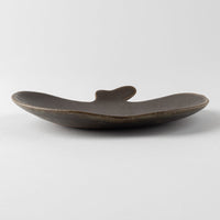 古谷製陶所 サビ釉 りんご皿 大 信楽焼 古谷製陶所 信楽焼