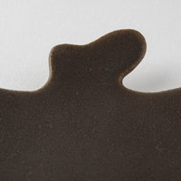 古谷製陶所 サビ釉 りんご皿 大 信楽焼 古谷製陶所 信楽焼