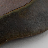 古谷製陶所 サビ釉 りんご皿 大 信楽焼 古谷製陶所 信楽焼