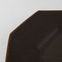 古谷製陶所 サビ釉 八角プレート 大 信楽焼 古谷製陶所 信楽焼