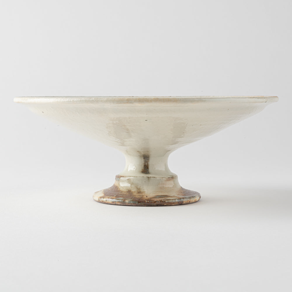 古谷製陶所 鉄散 コンポート皿(18cm) 信楽焼 古谷製陶所 信楽焼