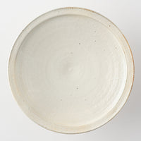 古谷製陶所 鉄散 コンポート皿(18cm) 信楽焼 古谷製陶所 信楽焼