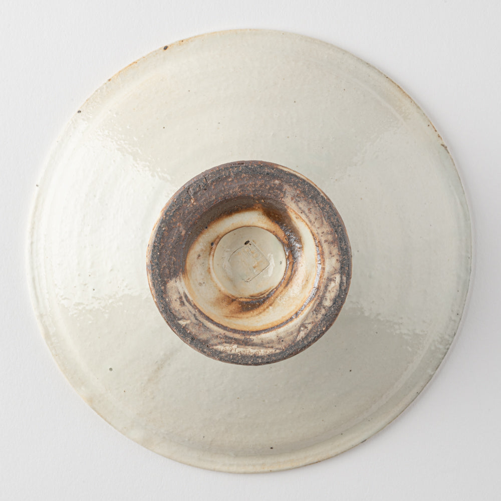 古谷製陶所 鉄散 コンポート皿(18cm) 信楽焼 古谷製陶所 信楽焼