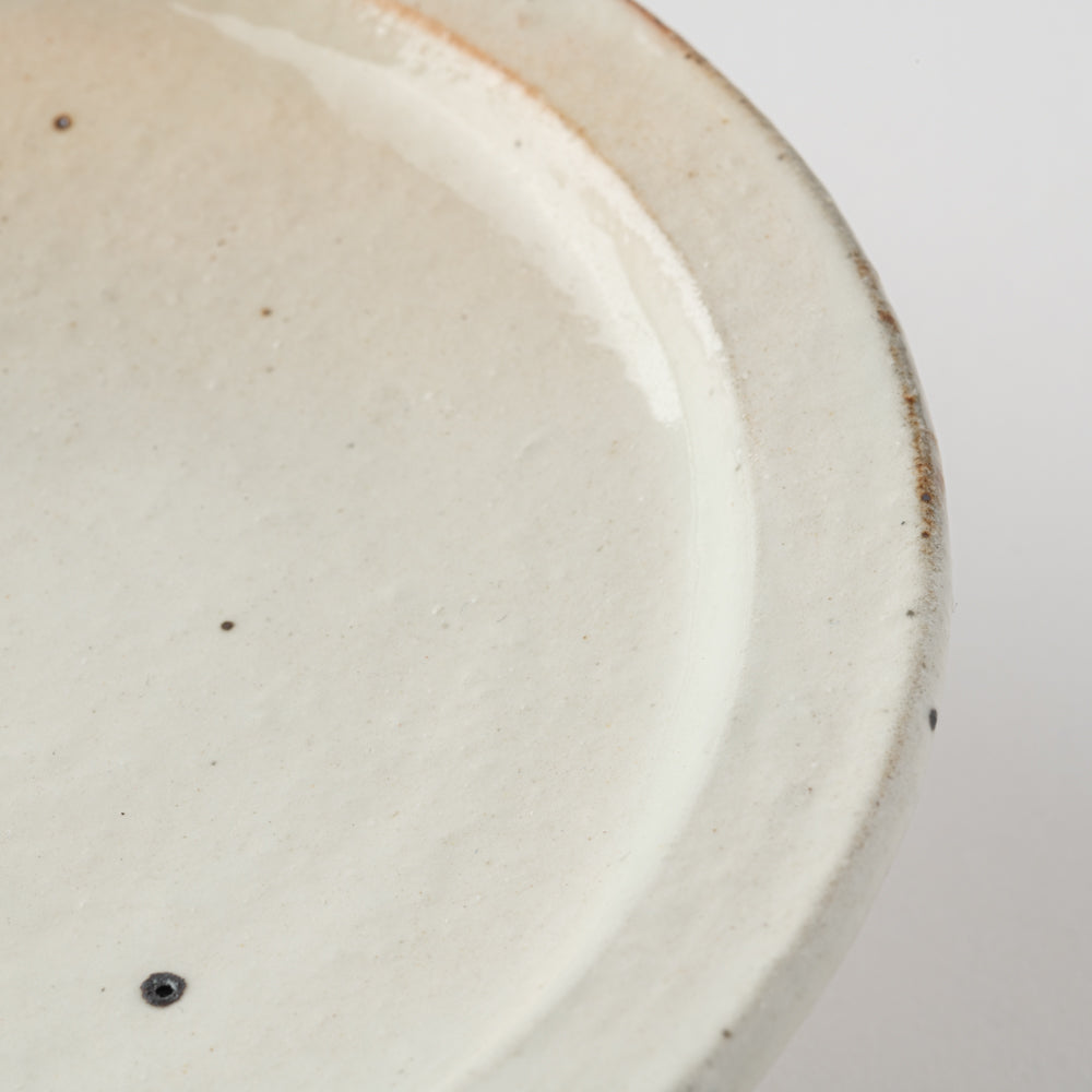 古谷製陶所 鉄散 コンポート皿(13cm) 信楽焼 古谷製陶所 信楽焼