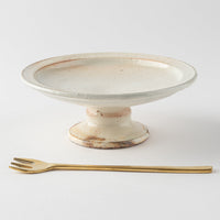 古谷製陶所 鉄散 コンポート皿(13cm) 信楽焼 古谷製陶所 信楽焼