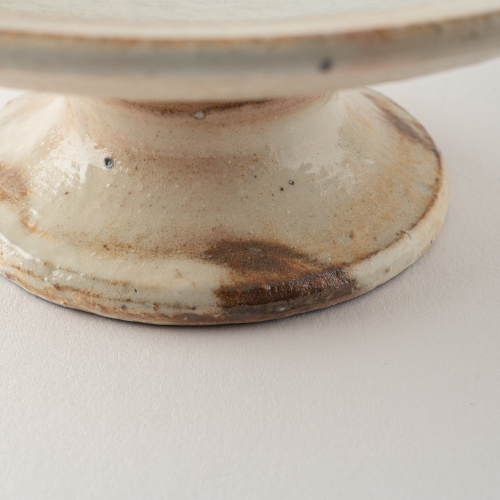 古谷製陶所 鉄散 コンポート皿(13cm) 信楽焼 古谷製陶所 信楽焼