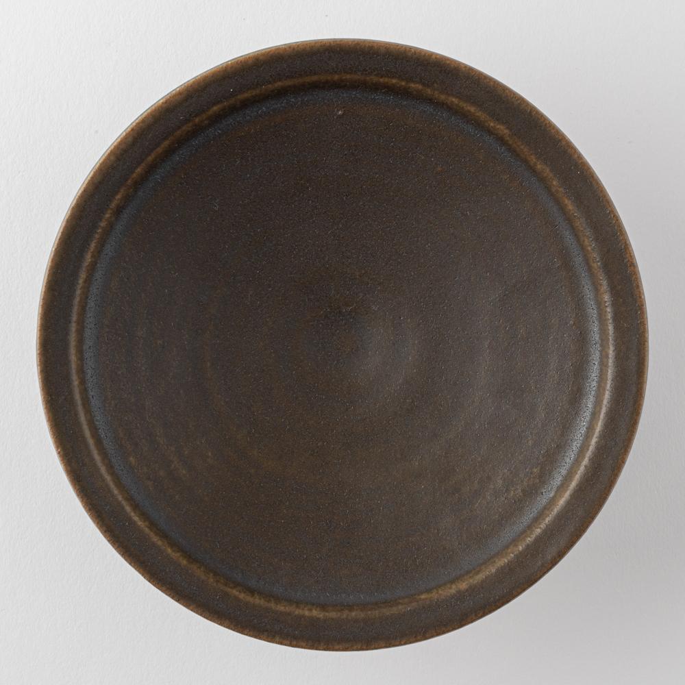 古谷製陶所 サビ釉 コンポート皿(18cm) 信楽焼 古谷製陶所 信楽焼