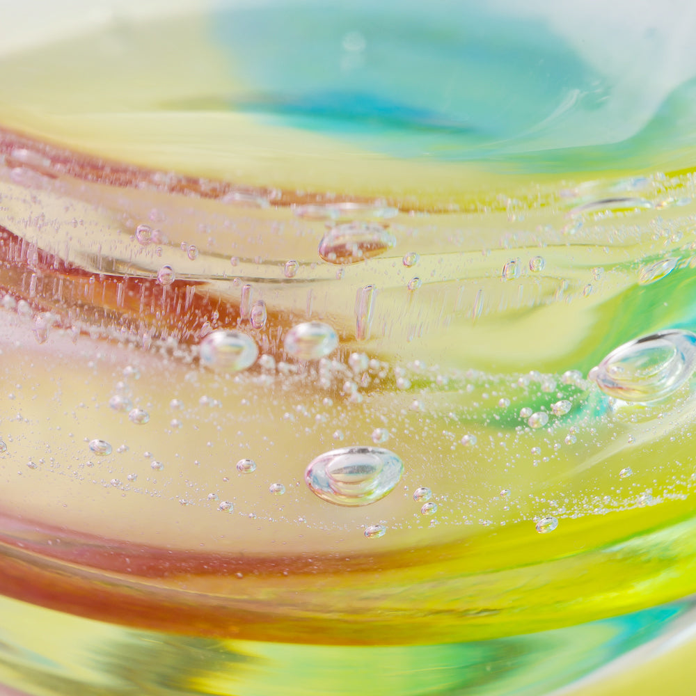 ガラス作家 竹田舞由子 ロックグラス「にじとほし」 ガラス作家 竹田舞由子 ガラスもの