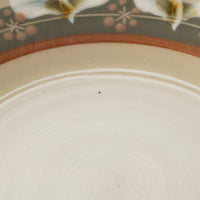 ふくべ窯 ローリエ 緑 15㎝プレート 美濃焼 ふくべ窯 美濃焼