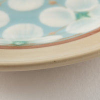 ふくべ窯 花水木 トルコ 15㎝プレート 美濃焼 ふくべ窯 美濃焼