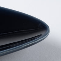 光泉窯 スリムプレートL(瑠璃) 萬古焼 光泉窯 萬古焼