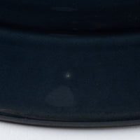 光泉窯 リーフ柄プレート 大(瑠璃) 萬古焼 光泉窯 萬古焼