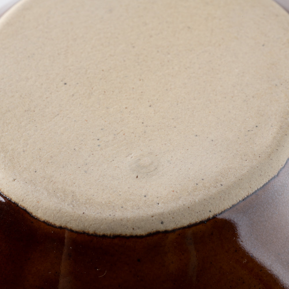 光泉窯 変形ボウル 小鉢(アメ) 萬古焼 光泉窯 萬古焼