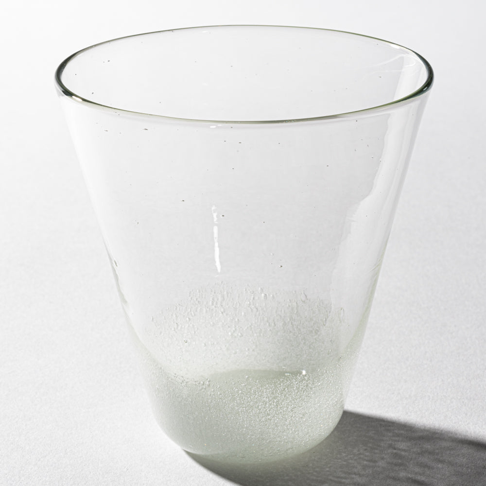 ガラス工房てとてと 叢雲 三角グラス(クリア) ガラス工房てとてと 琉球ガラス