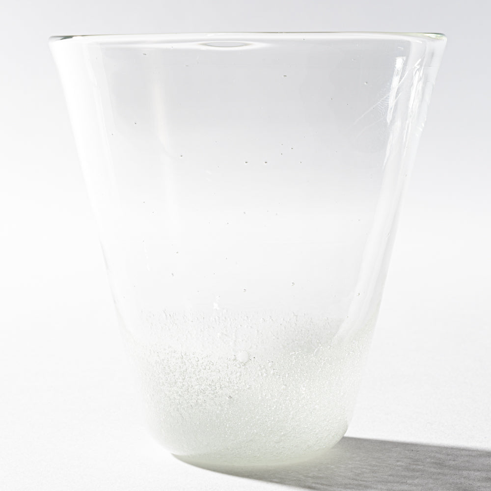 ガラス工房てとてと 叢雲 三角グラス(クリア) ガラス工房てとてと 琉球ガラス