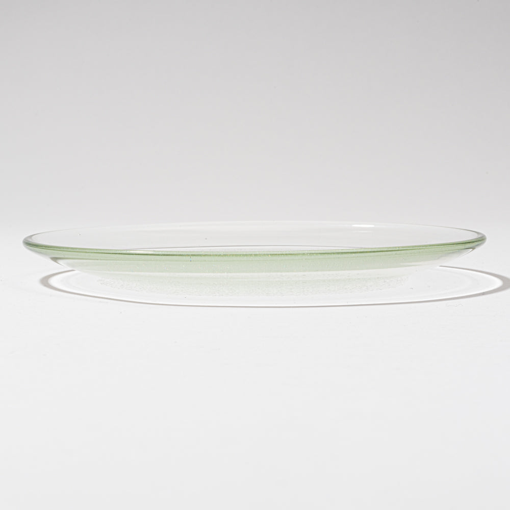 ガラス工房てとてと 叢雲 皿(小)(クリア) ガラス工房てとてと 琉球ガラス