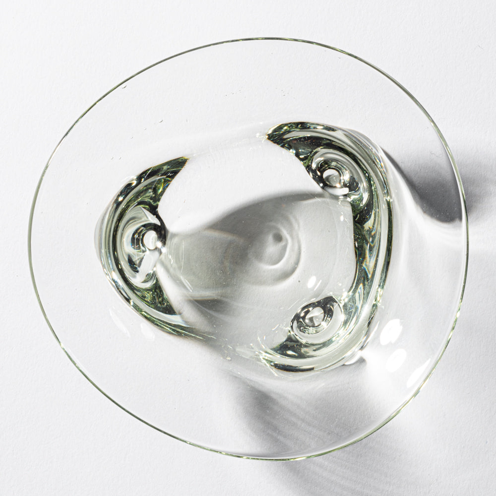 ガラス工房てとてと 三つ足 小鉢(クリア) ガラス工房てとてと 琉球ガラス