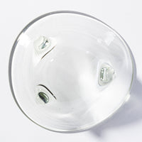 ガラス工房てとてと 三つ足 小鉢(クリア) ガラス工房てとてと 琉球ガラス