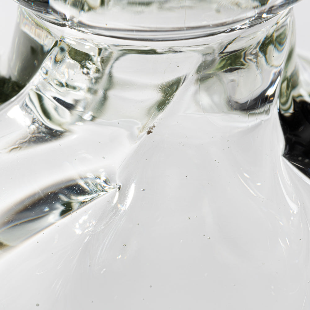 ガラス工房てとてと モール花器(ねじり・大) ガラス工房てとてと 琉球ガラス