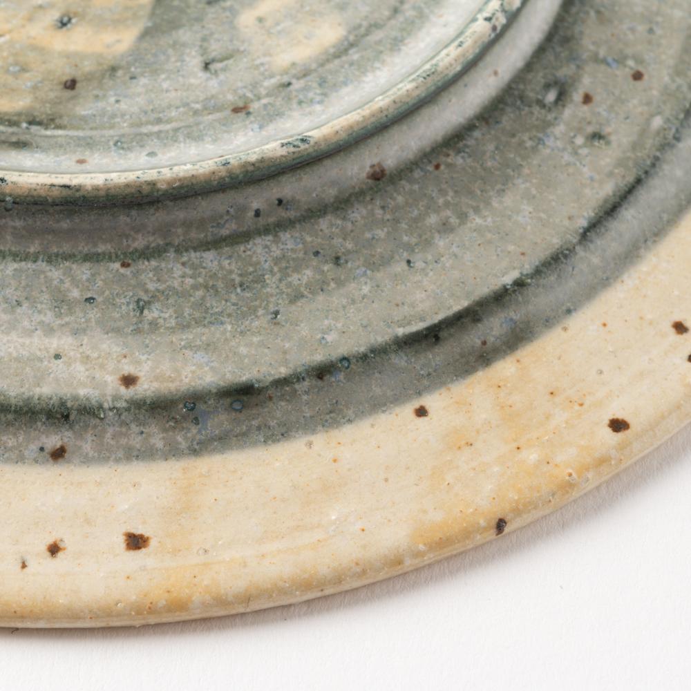 作家 添田ナオコ ドット 5寸皿 作家 添田ナオコ 陶磁器作家もの