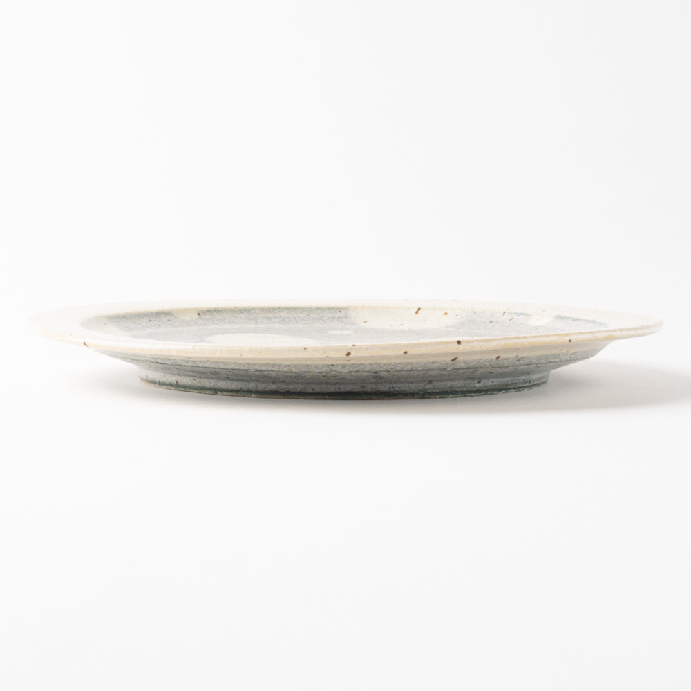 作家 添田ナオコ ドット 8寸皿 作家 添田ナオコ 陶磁器作家もの