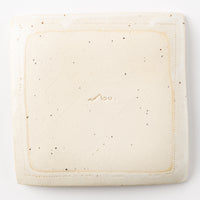 作家 添田ナオコ ドット 角皿 作家 添田ナオコ 陶磁器作家もの