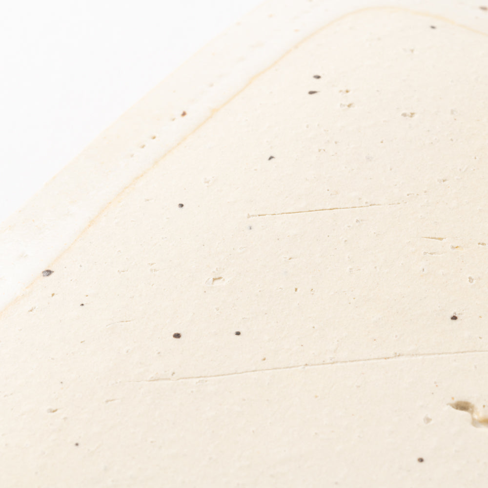 作家 添田ナオコ ドット 角皿 作家 添田ナオコ 陶磁器作家もの