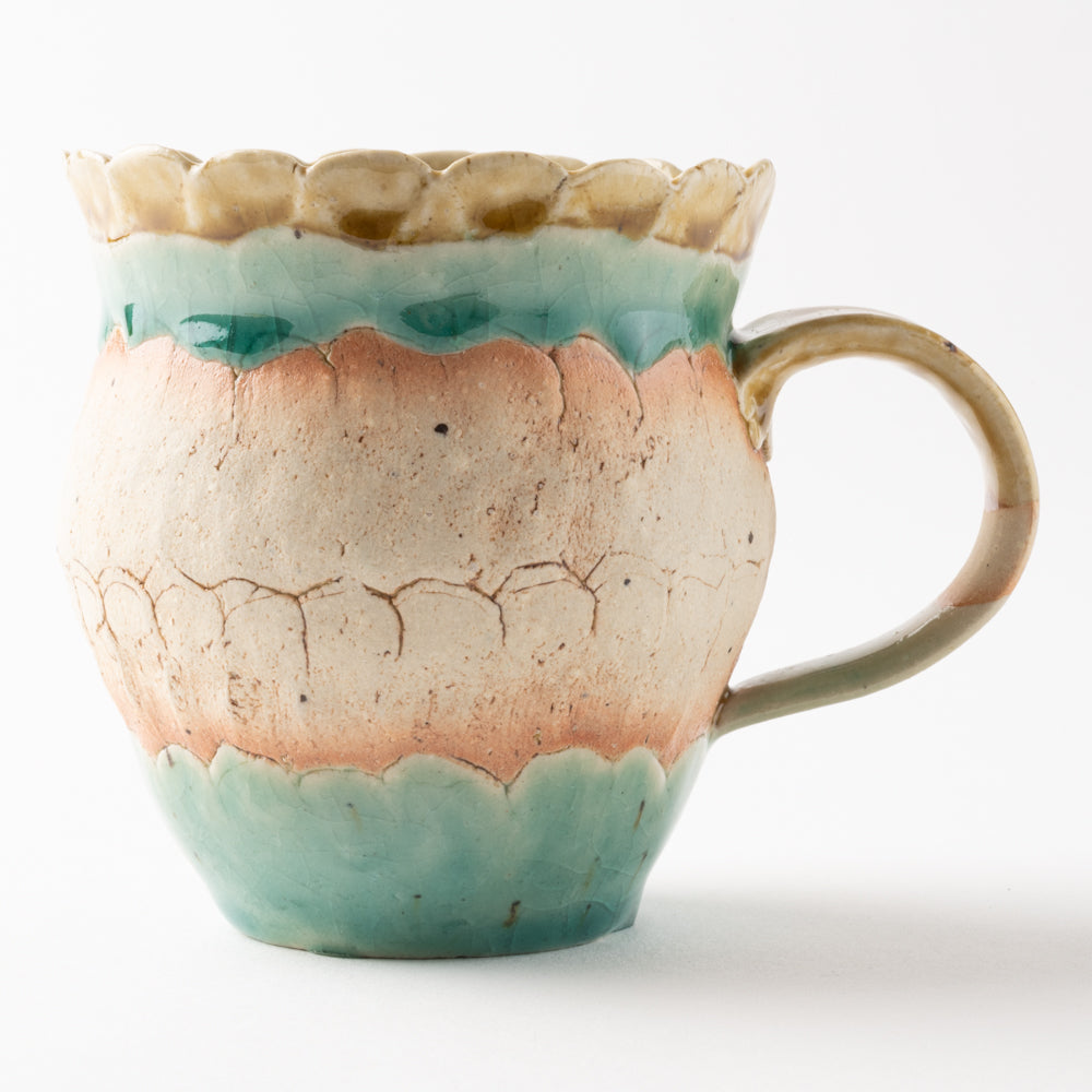 作家 添田ナオコ coil クラウンマグカップ 作家 添田ナオコ 陶磁器作家もの