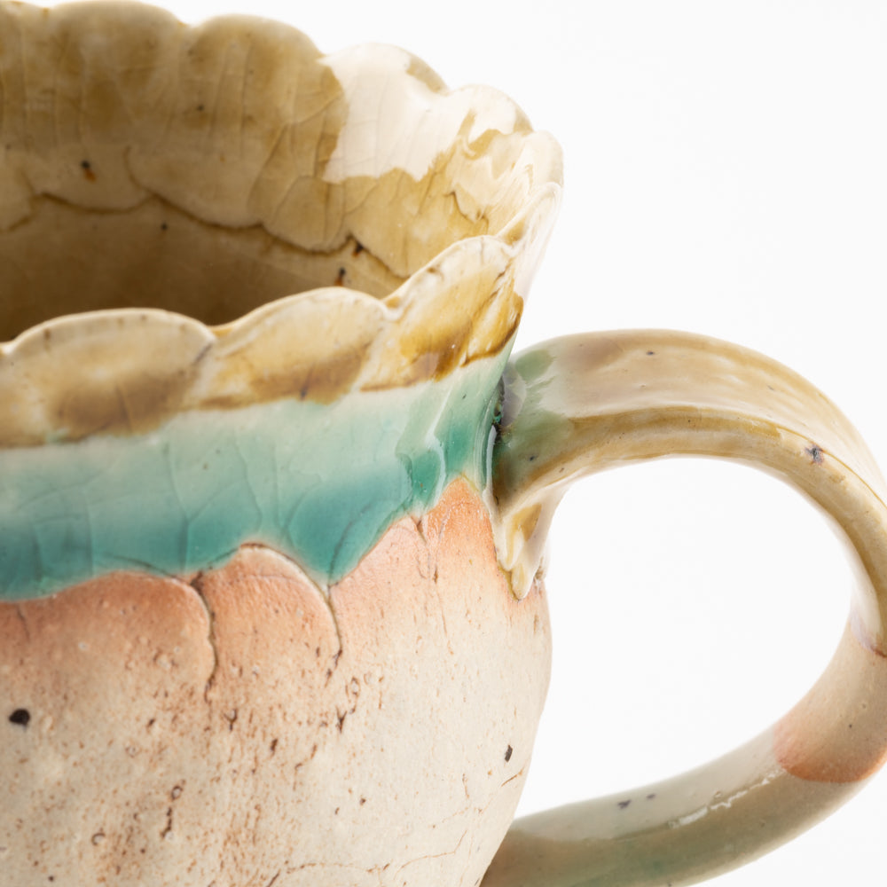 作家 添田ナオコ coil クラウンマグカップ 作家 添田ナオコ 陶磁器作家もの
