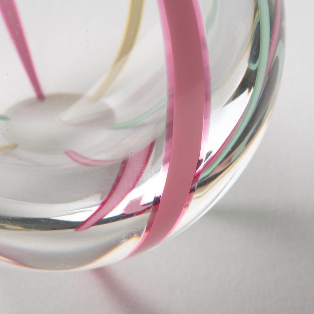 津軽びいどろ 彩手鞠 弥生 津軽びいどろ ガラスもの