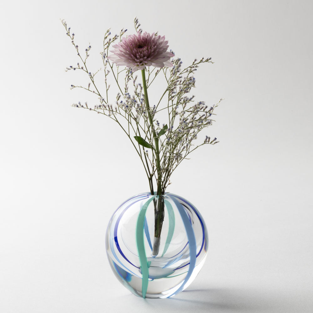 津軽びいどろ 彩手鞠 夏空 津軽びいどろ ガラスもの