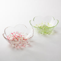 津軽びいどろ 津軽自然色りんご りんご小鉢ペア 津軽びいどろ ガラスもの