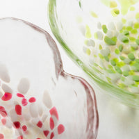 津軽びいどろ 津軽自然色りんご りんご小鉢ペア 津軽びいどろ ガラスもの