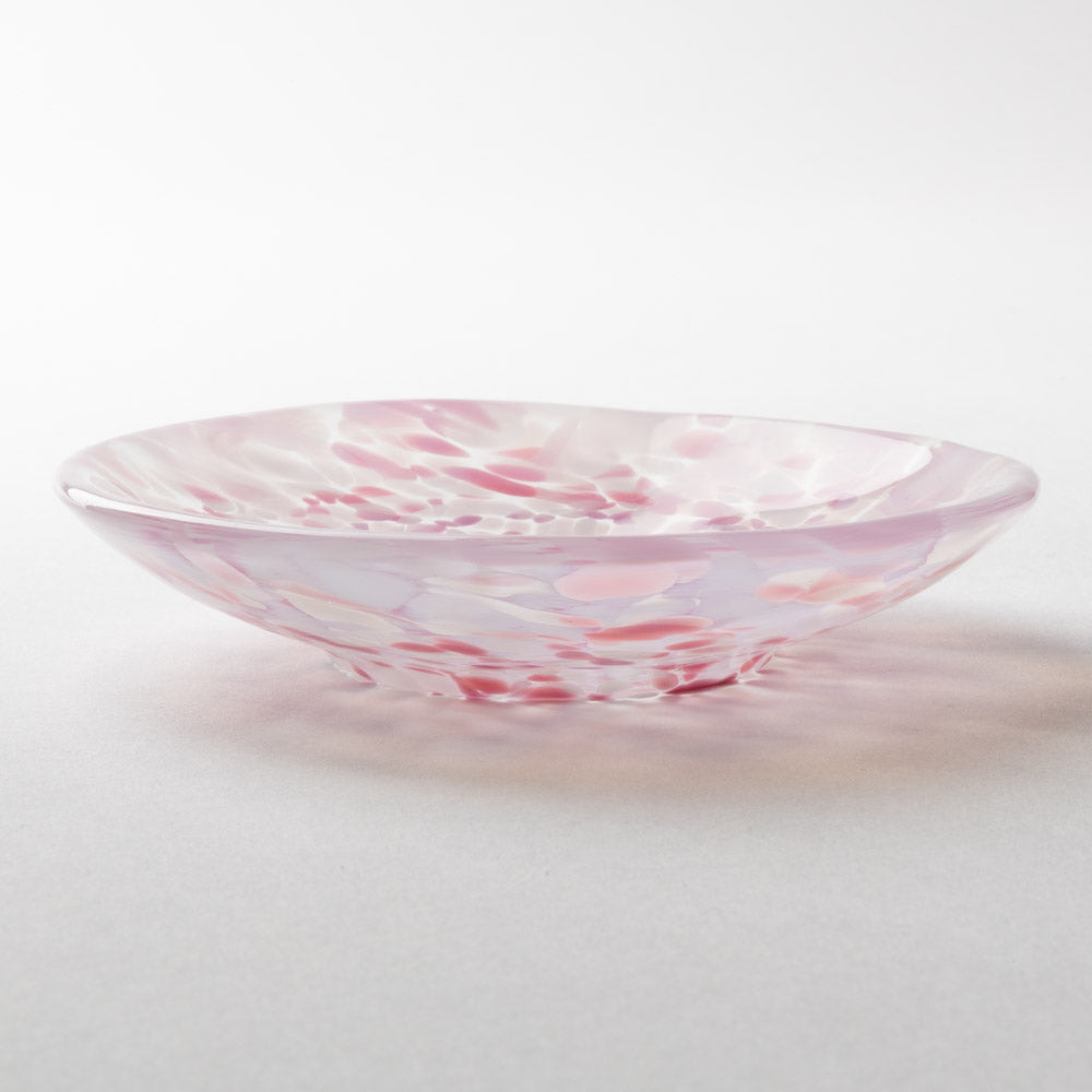 津軽びいどろ　豆皿 津軽びいどろ さくらさくら sakura 豆皿 ¥1,430 大人の焼き物