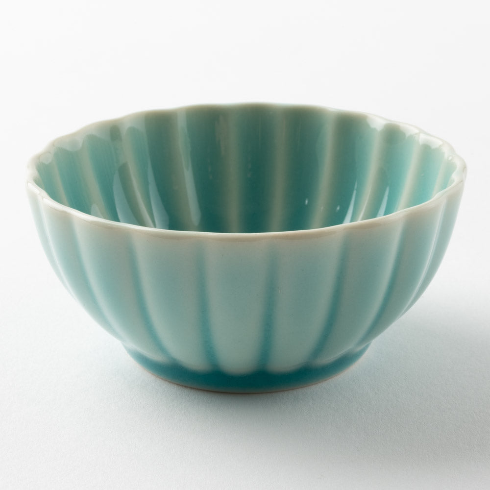 波佐見焼 和山窯 菊型小付(ブルー) 波佐見焼 和山窯 波佐見焼