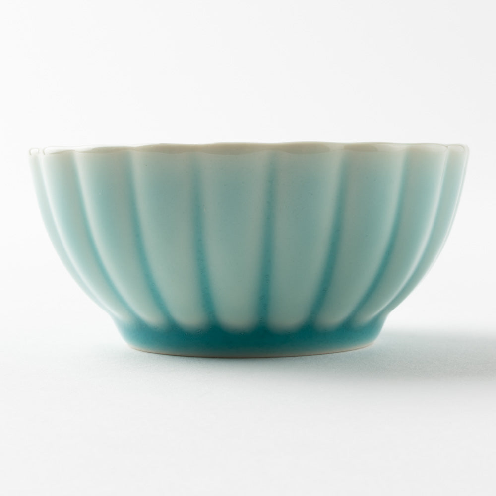 波佐見焼 和山窯 菊型小付(ブルー) 波佐見焼 和山窯 波佐見焼