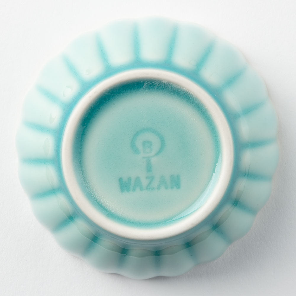 波佐見焼 和山窯 菊型小付(ブルー) 波佐見焼 和山窯 波佐見焼