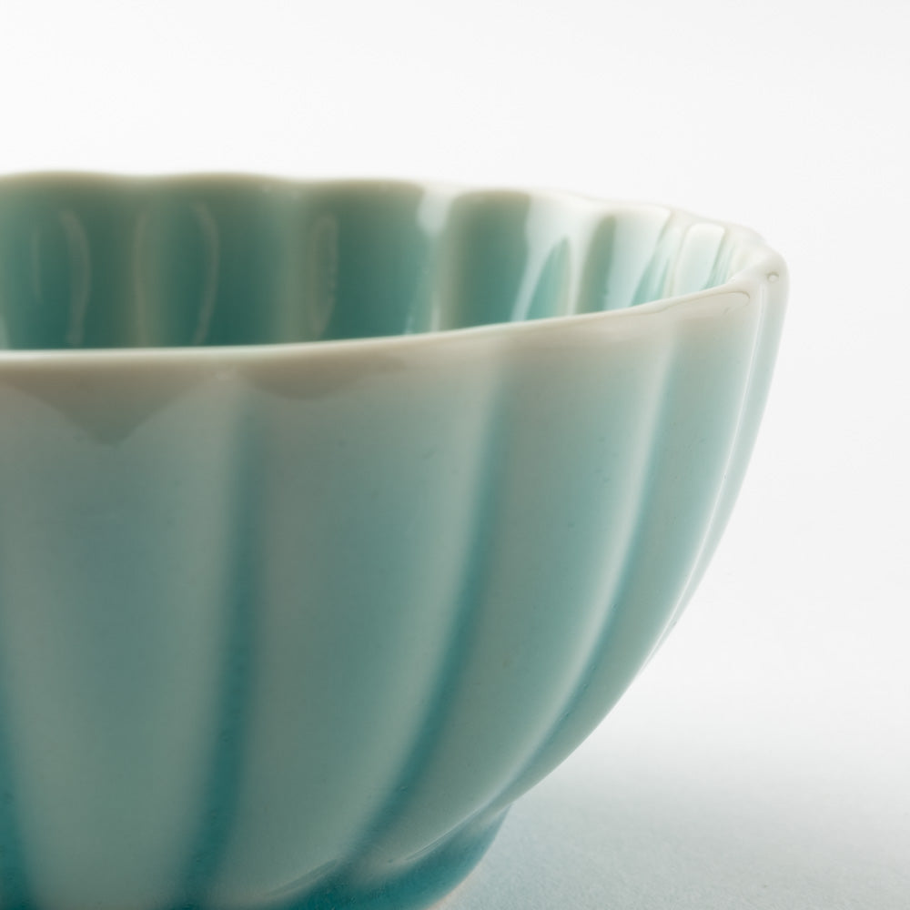 波佐見焼 和山窯 菊型小付(ブルー) 波佐見焼 和山窯 波佐見焼