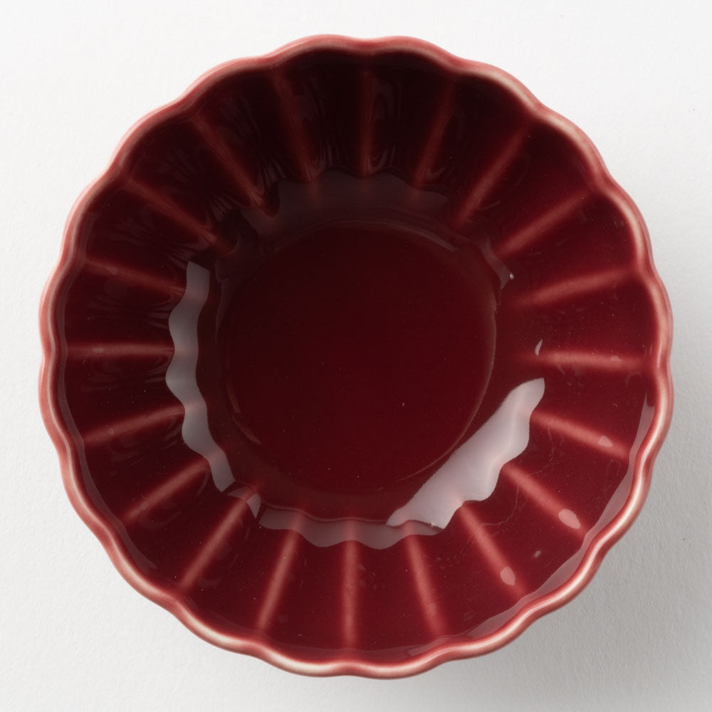 波佐見焼 和山窯 菊型小付(マロン) 波佐見焼 和山窯 波佐見焼