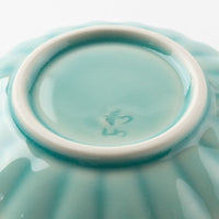 波佐見焼 和山窯 菊型小皿(ブルー) 波佐見焼 和山窯 波佐見焼