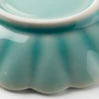 波佐見焼 和山窯 菊型小皿(ブルー) 波佐見焼 和山窯 波佐見焼