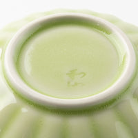 波佐見焼 和山窯 菊型小皿(ライム) 波佐見焼 和山窯 波佐見焼