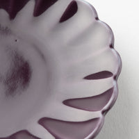 波佐見焼 和山窯 菊型小皿(パープル) 波佐見焼 和山窯 波佐見焼