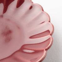 波佐見焼 和山窯 菊型小皿(マロン) 波佐見焼 和山窯 波佐見焼